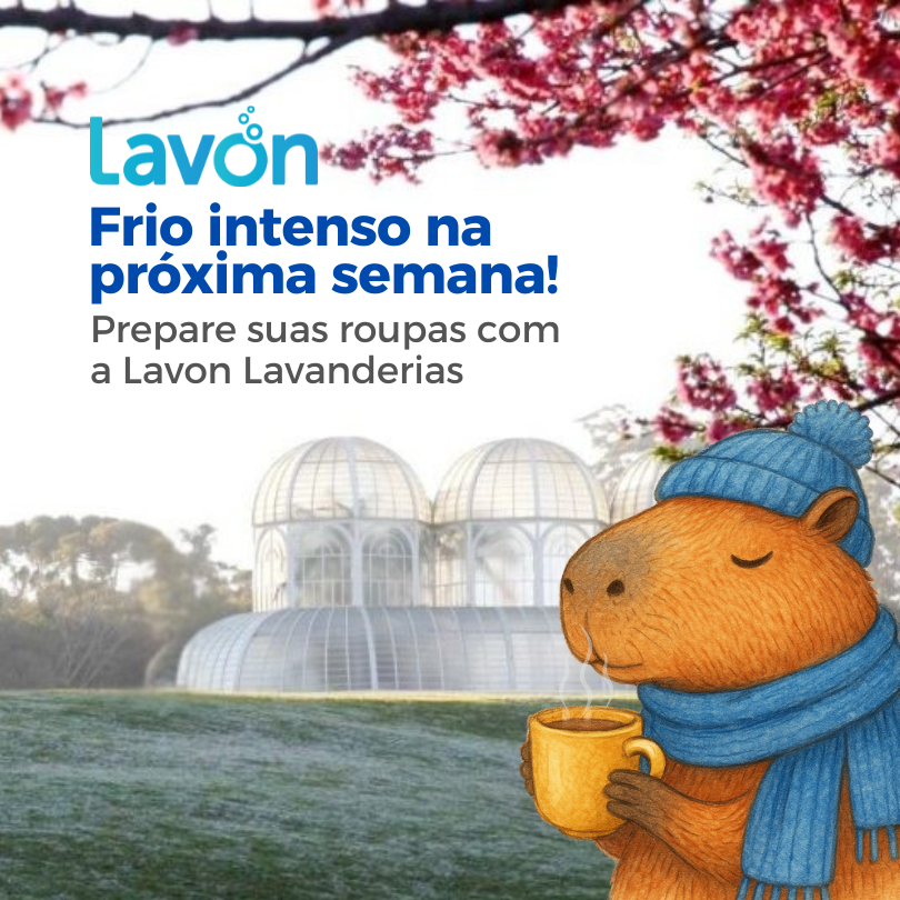 Inverno em Curitiba: Frio intenso na próxima semana! Prepare suas roupas com a Lavon Lavanderias